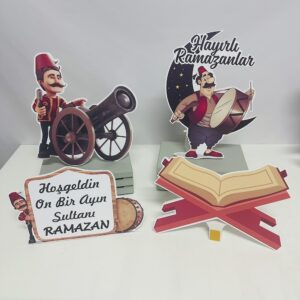 Ramazan Masa Üstü Maket Seti Dekor - Süs