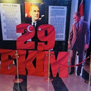 Atatürk 29 Ekim Yazısı Maket Seti Pano - Dekor Süs