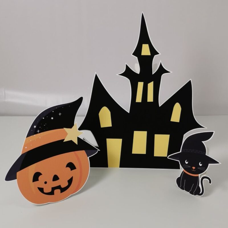 Halloween Mini Maket Seti - Ayaklı