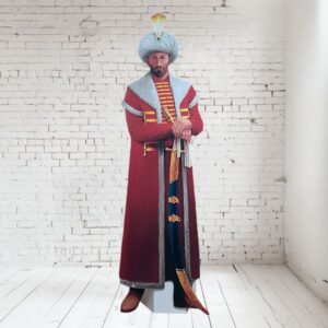 Fatih Sultan Mehmet Ayaklı Maket Pano Dekor - Süs