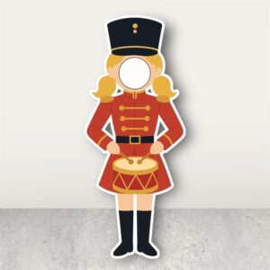 Kurşun Asker Kız Fotoğraf Çektirme Maket Pano