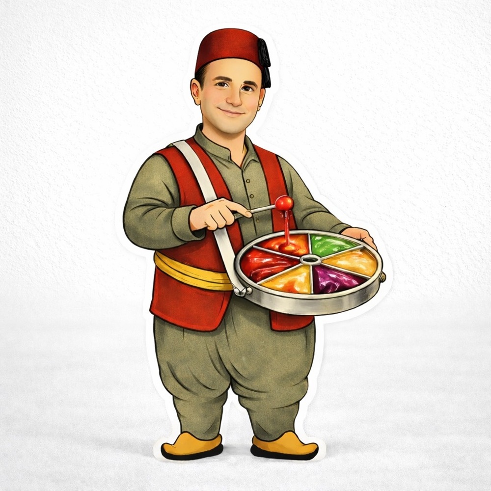 Osmanlı Macuncusu Pano Maket Ramazan Ayı Dekoru - Süs